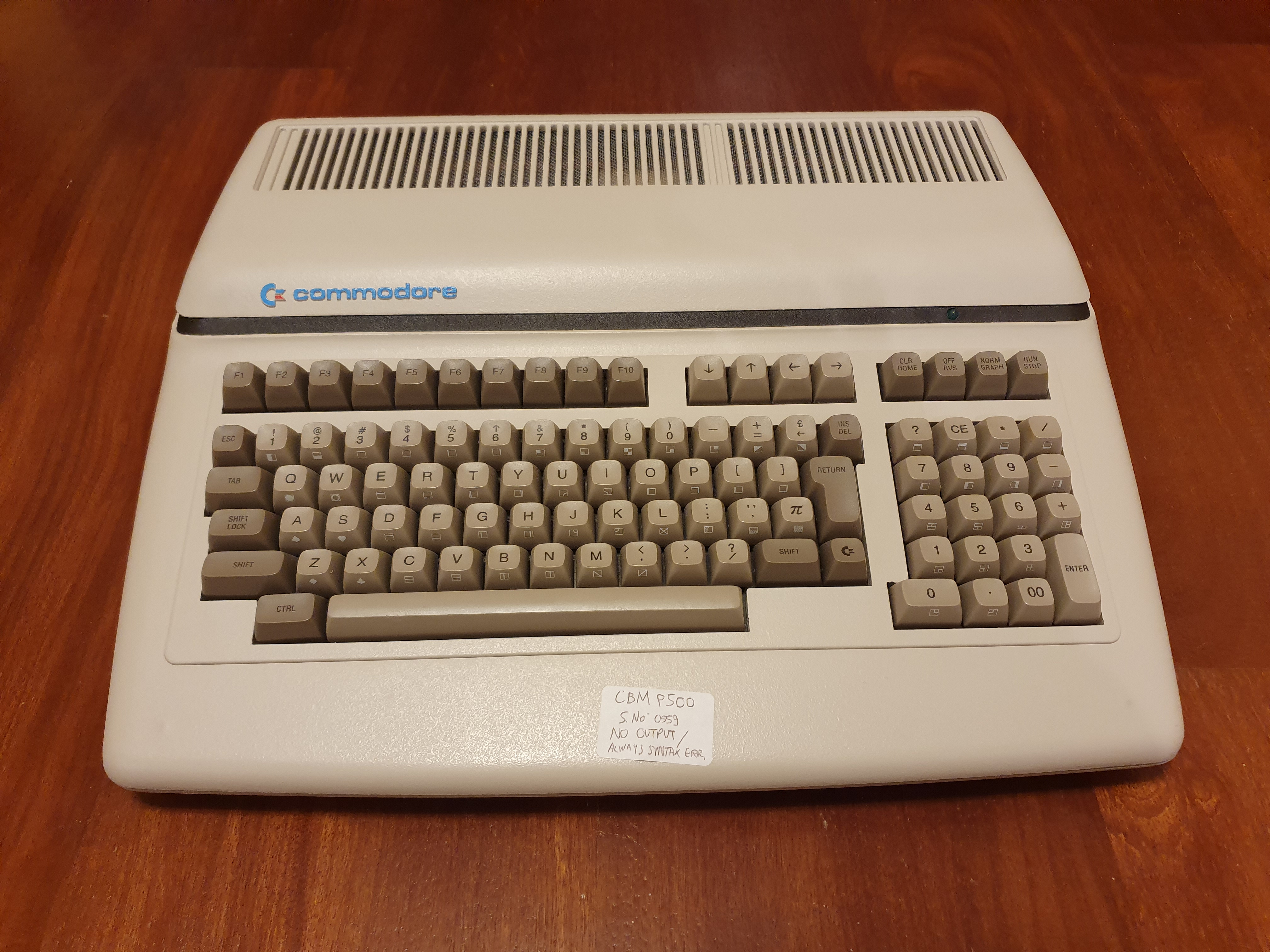 Commodore Business Machines - P500
